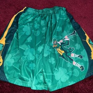 Chalk Talk Size Adult S Small Athletic Leprechaun Lacrosse Shorts